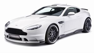 Превью обои aston martin, v8, vantage, 2008, белый, вид спереди, авто, астон мартин, спорт