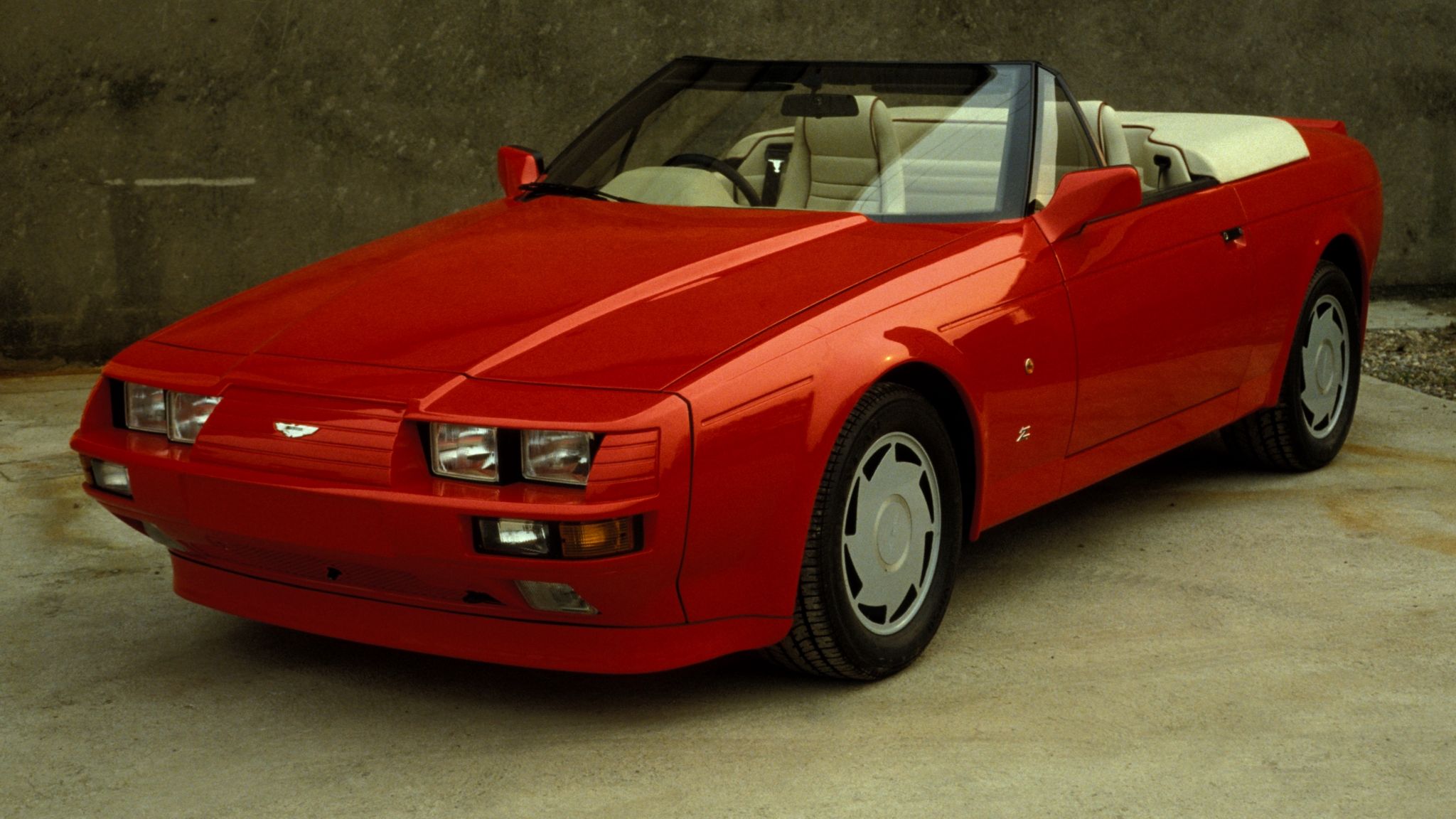 Aston Martin v8 Zagato 1986 года