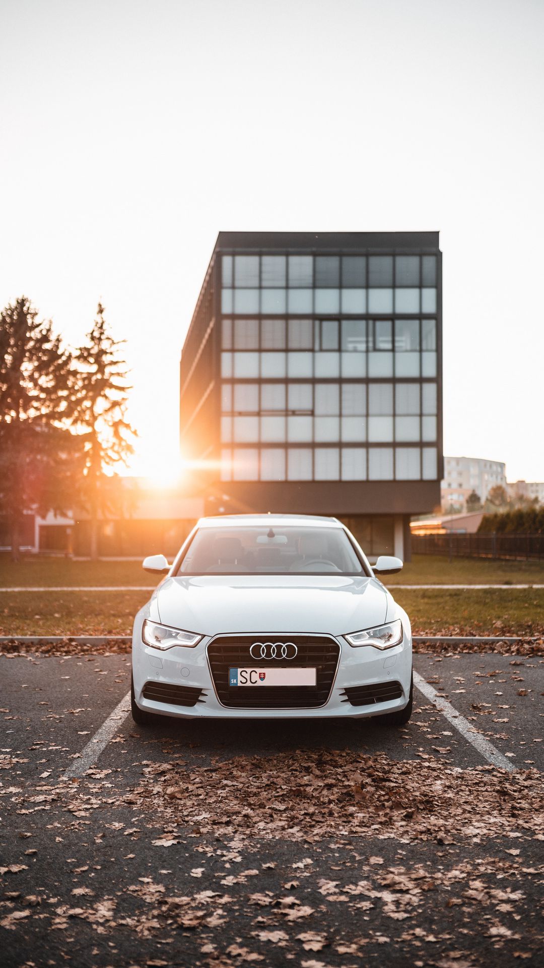 Скачать 1080x1920 audi a7, audi, машина, белый, вид спереди, солнечный свет  обои, картинки samsung galaxy s4, s5, note, sony xperia z, z1, z2, z3, htc  one, lenovo vibe