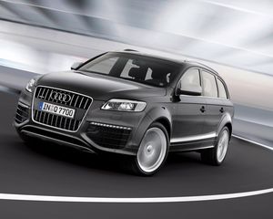 Превью обои audi q7, audi, черный, концепт