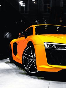 Превью обои audi r8, audi, автомобиль, роскошный