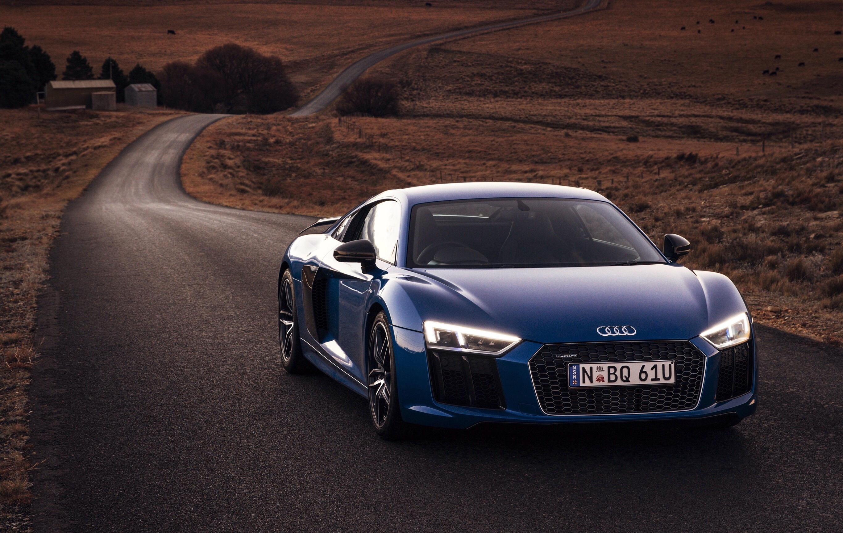 Audi r8 фары