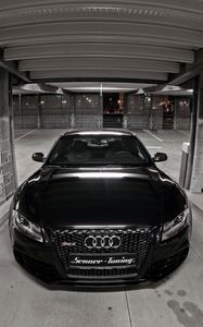 Превью обои audi, rs5, тюнинг, вид спереди