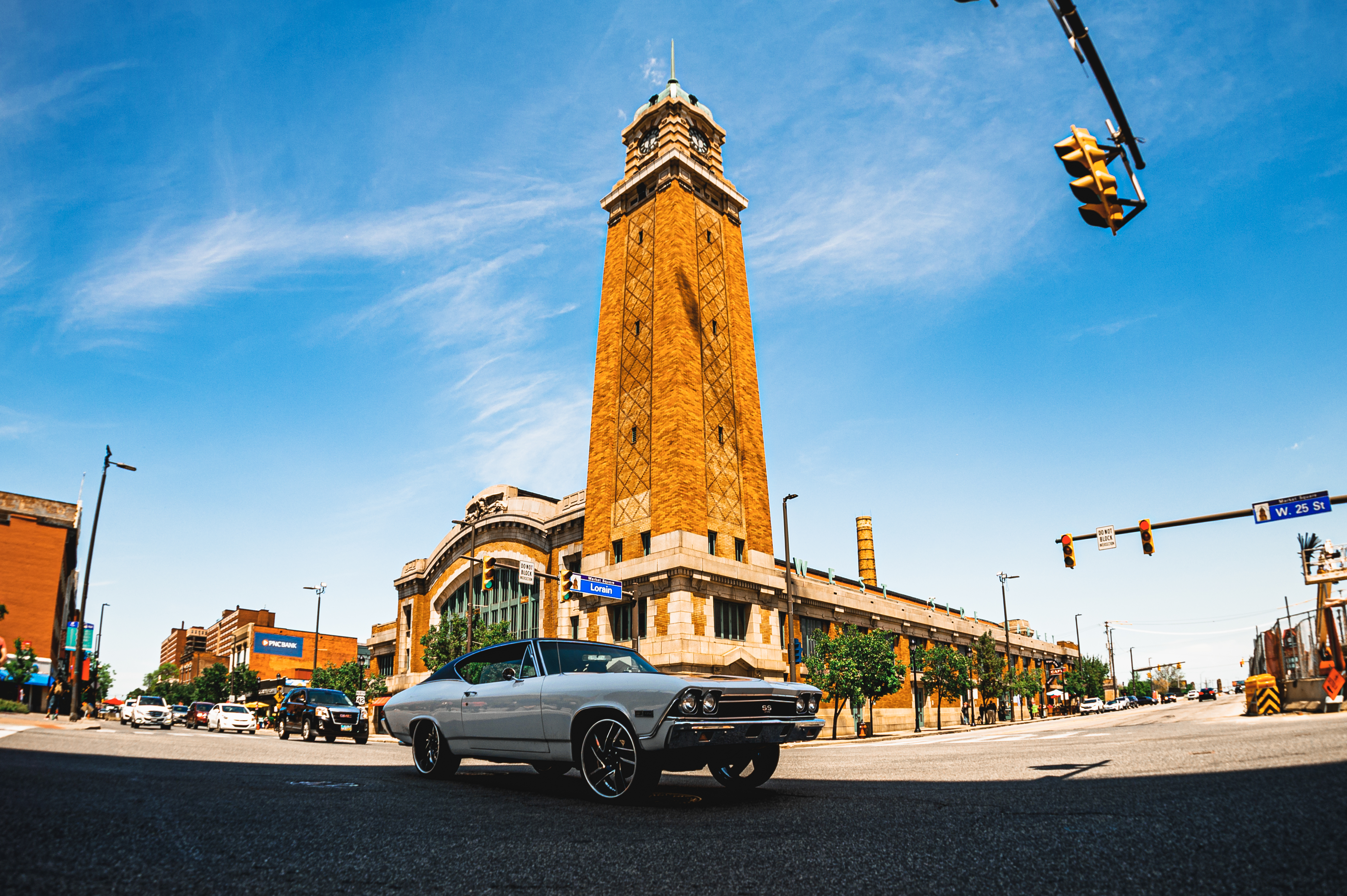 Tower road. California Retro Wallpapers.