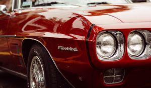 Превью обои автомобиль, фары, передний бампер