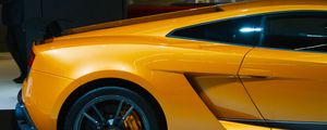 Превью обои автомобиль, вид сбоку, спорткар, суперкар