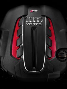 Превью обои автомобиля, двигатель, audi, rs6