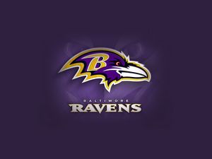 Превью обои baltimore ravens, американский футбол, логотип