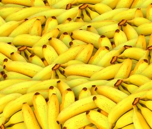 Превью обои бананы, фрукты, желтый