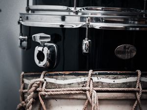 Превью обои барабаны, музыкальные инструменты, музыка