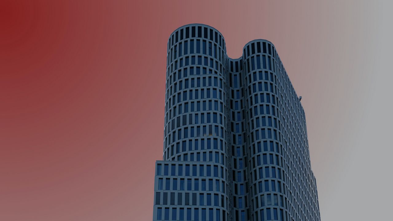 Обои башня, здание, архитектура, современный, минимализм