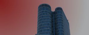 Превью обои башня, здание, архитектура, современный, минимализм