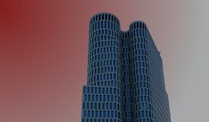 Превью обои башня, здание, архитектура, современный, минимализм