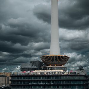 Превью обои башня, здание, архитектура, облака