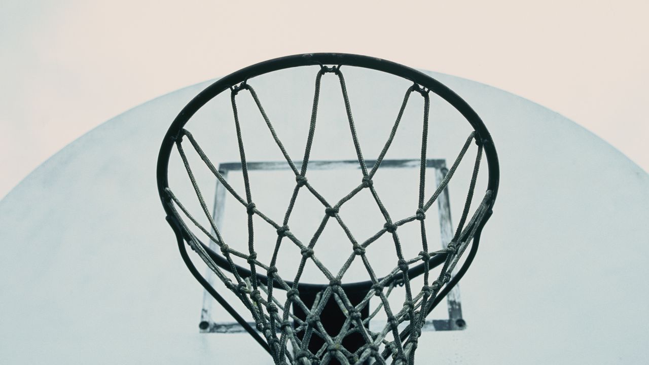 Обои баскетбол, сетка, кольцо