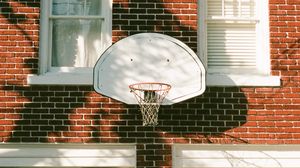 Превью обои баскетбольное кольцо, баскетбол, спорт, спортивный, игровой
