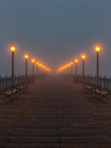 Превью обои bay bridge, сан-франциско, калифорния, сша