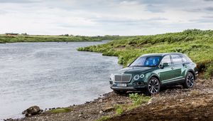 Превью обои bentley, bentayga, вид сбоку