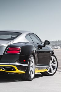 Превью обои bentley, continental, gt, вид сзади