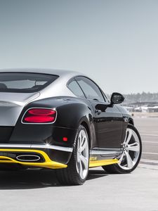 Превью обои bentley, continental, gt, вид сзади