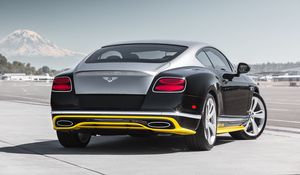 Превью обои bentley, continental, gt, вид сзади