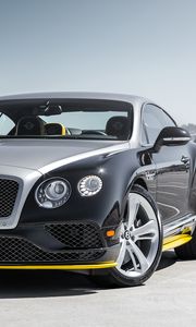 Превью обои bentley, continental, gt, вид спереди