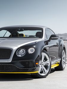 Превью обои bentley, continental, gt, вид спереди