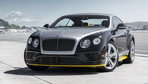 Превью обои bentley, continental, gt, вид спереди