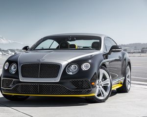 Превью обои bentley, continental, gt, вид спереди