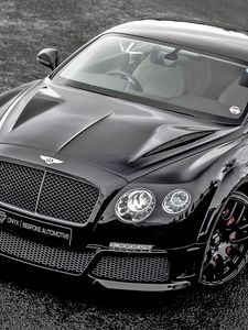 Превью обои bentley, continental, gt, onyx, tuning