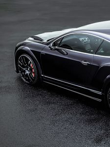 Превью обои bentley, continental, gt, onyx, тюнинг, черный