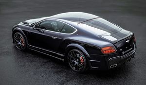 Превью обои bentley, continental, gt, onyx, тюнинг, черный