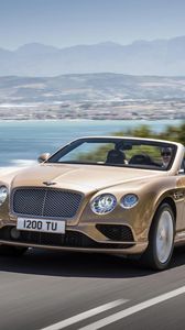 Превью обои bentley, continental gt, концепт, кабриолет