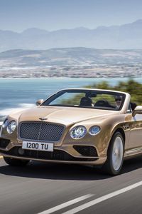 Превью обои bentley, continental gt, концепт, кабриолет