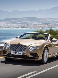 Превью обои bentley, continental gt, концепт, кабриолет