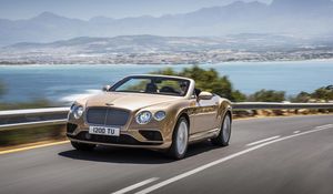 Превью обои bentley, continental gt, концепт, кабриолет