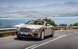 Превью обои bentley, continental gt, концепт, кабриолет