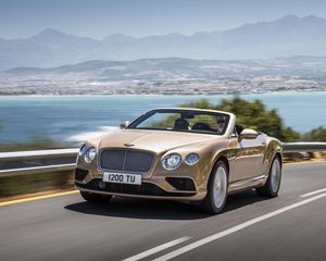 Превью обои bentley, continental gt, концепт, кабриолет