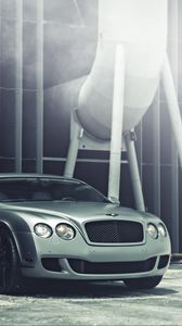 Превью обои bentley, continental, матовый, vellano wheels