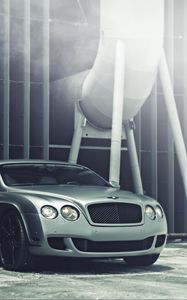 Превью обои bentley, continental, матовый, vellano wheels