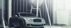 Превью обои bentley, continental, матовый, vellano wheels