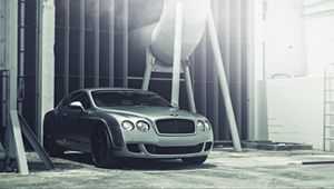 Превью обои bentley, continental, матовый, vellano wheels