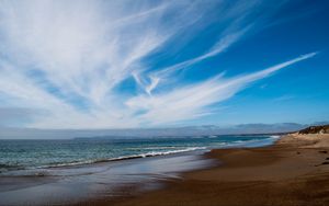 Превью обои берег, море, вода, пейзаж