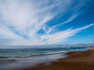 Превью обои берег, море, вода, пейзаж