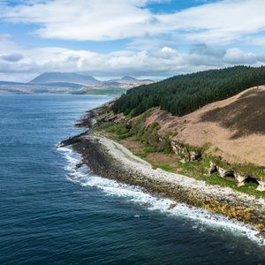 Превью обои берег, остров, море, пейзаж