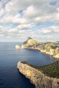 Превью обои берег, скалы, море, природа, пейзаж