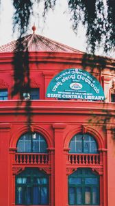 Превью обои библиотека, бангалор, индия, архитектура