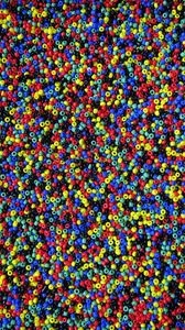 Превью обои бисер, круглый, разноцветный
