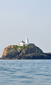 Превью обои бишоп-рок, bishop rock, самый маленький остров, архипелаг, силли, корнуолл