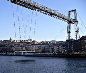 Превью обои бискайский мост, puente de vizcaya, испания